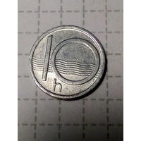 10 геллеров Чехия 1993 год