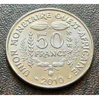 Западная Африка (ВСЕАО) 50 франков, 2010    ( 1-1-7 )