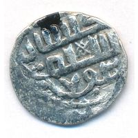 Золотая Орда Дихрем Хан Джанибек 755 г.х. На о/с картуш 6 дуг Гюлюстан серебро