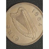 1 пенни ирландия 1964