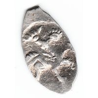 Деньга 1505-1533 Василий III Иоаннович Бюст штемпель монеты Ивана III чеканка в Москве _состояние VF/ХF