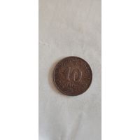 Гонконг 10 цент 1982