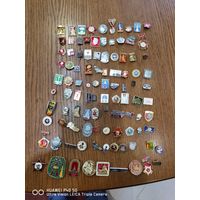 Значки СССР одним лотом самая привлекательная цена трёхдневный аукцион