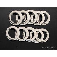 Кольцо к патрону Е27 белое 10 штук с 1 рубля