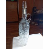 Графин - Штоф  , хрусталь . СССР