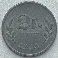Бельгия 2 франка 1944 г.