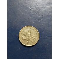 Великобритания 5 пенсов 1992