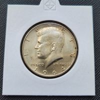 50 центов 1964 США! Пол Доллара Кеннеди! Серебро 12,5 грамм 900 пробы 0,074 унции! Состояние! ВОЗМОЖЕН ОБМЕН!
