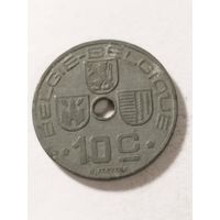 Бельгия 10 сентим 1942