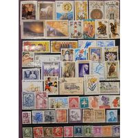 С 1 руб. Подборка марок мира. 59 шт разных