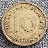 10 рейхспфеннигов 1939 В