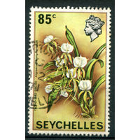 Британские колонии - Сейшелы - 1970г. - цветы, 85 с - 1 марка - гашёная [Mi 284]. #O-W-102-B-2