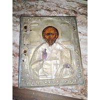 Икона Николая чудотворца 19 в.