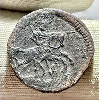 Полушка 1759 без МЦ.Редкая.R1.