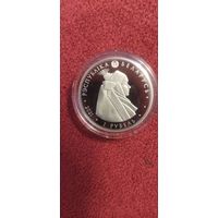 Беларусь 1 рубль 2021 Белорусский национальный костюм - Кобринский строй
