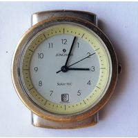 Часы наручные винтажные Junghans Solar TEC, с солнечной батареей, Германия