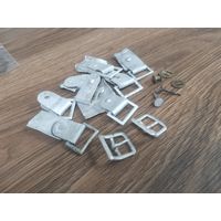 Фурнитура на подшлём каски. Германия, WW2