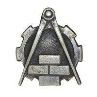 ПНР. Петличный знак (корпусовка) инженерно-строительных войск