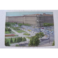 Киев. Площадь Калинина; 1971, чистая, ДМПК (почтамт).