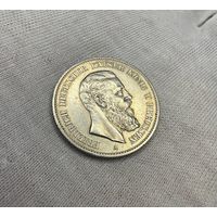 2 марки 1888 ФРИДРИХ III В блеске! С рубля!