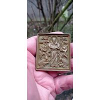 МЕДНОЛИТАЯ ИКОНА РЕДКИЙ СЮЖЕТ . Распродажа Коллекции !!! .Экспресс  Аукцион  с рубля без МПЦ и прочего  .Много лотов в продаже .