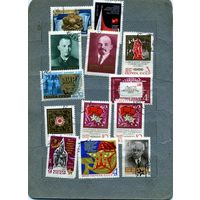 СССР, 1970,  ПИОНЕРЫ  СССР  СБОРНЫЙ ЛОТ   п3м  по 10 коп шт гашеная