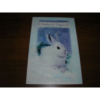 С Новым годом Россия 2007 год двойная подписана