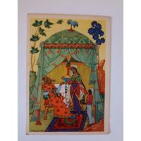 Сказка о золотом петушке Художник Куркин (Палех). 1966 г