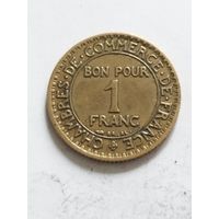 Франция 1 франк 1923