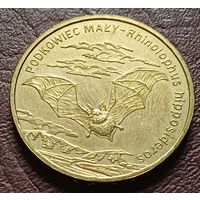 Польша 2 злотых, 2010 Летучая мышь   ( 2-9-7 )