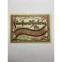 75 пфенингов (нотгельды) г. Германия.-1012