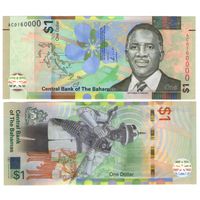Багамские острова (Багамы) 1 доллар  2017 год UNC