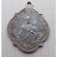 Медальон католический, большой, AL