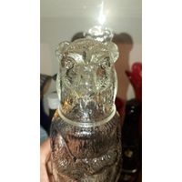 Бутылка из под водки Русский медведь. Бутылка в виде медведя. без сколов