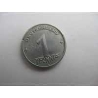 ГДР 1 пфенниг  1949 А