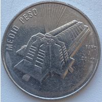 Доминиканская Республика (Доминикана) 1/2 песо 1989 г.