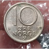 Норвегия. 10 оре 1986