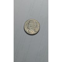 США 5 центов 1995 года . P