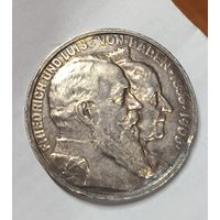 5 марок 1906 Баден свадьба