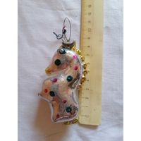 Ёлочная игрушка КОНЁК СССР 0096