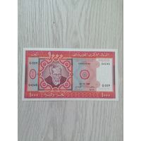 Мавритания 1000 UNC 1981 г. с рубля