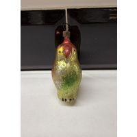 Елочная игрушка попугай СССР К.17