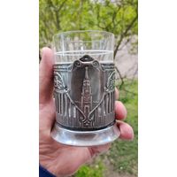 ПОДСТАКАННИК КРЕМЛЬ  МЕЛЬХИОР СЕРЕБРЕНИЕ КОЛЬЧУГИНО ОРИГИНАЛ ТОНКОСТЕННЫЙ  СТАКАН В ПОДАРОК . Распродажа Коллекции !!! . Экспресс  Аукцион  с рубля без МПЦ и прочего 3 ДНЯ  .Много лотов в продаже .