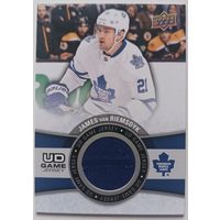 Хоккейная карточка НХЛ джерси James van Riemsdyk (Торонто)