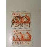 Польша 1965 посвященная 700-летию Варшавы.  Изображен Варшавский барбакан (Warszawski Barbakan), архитектурный памятник, сочетающий готический и ренессансный стили.