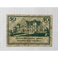 50 пфеннингов (нотгельды) 1921 г. Германия.