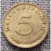 5 рейхспфеннигов 1939 G
