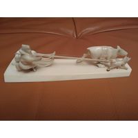 "Оленья упряжка" Кость. Клык моржа!!!