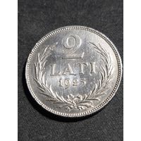 Латвия 2 лата 1925