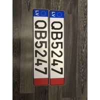 Автомобильные номера для коллекции